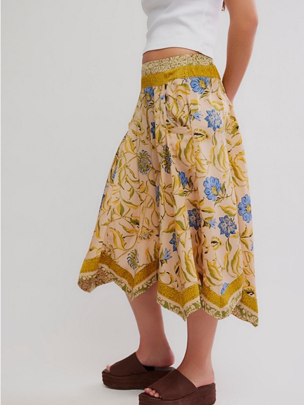 Free People Wide Leg Crop Pants